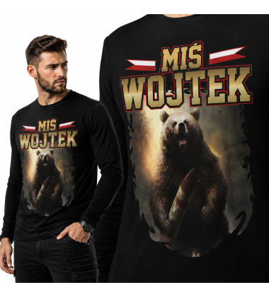 LONGSLEEVE PATRIOTYCZNY Miś Wojtek